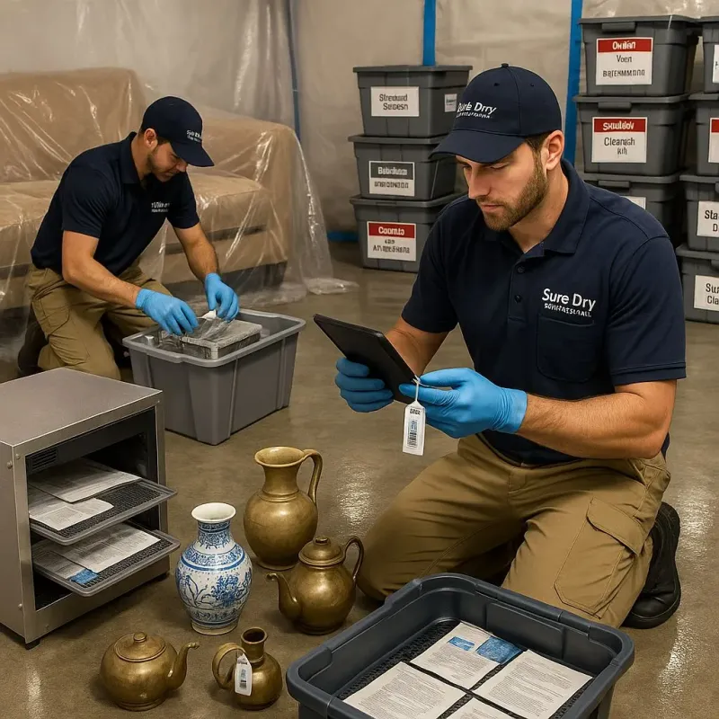 Content Protection and Restoration process in West Valley City, UT