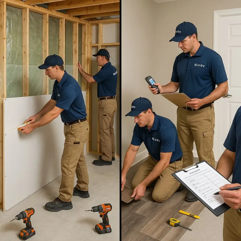 Repairs and Reconstruction process in West Valley City, UT